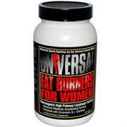UNIVERSAL NUTRITION FAT BURNERS FOR WOMAN (120 ТАБ.)