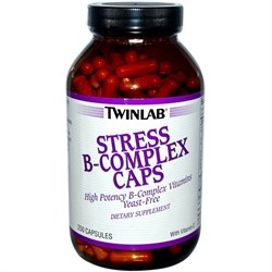 TWINLAB STRESS B-COMPLEX CAPS (250 КАПС.)